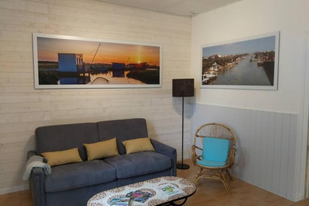 La Maison Bleue Bouin  Extérieur photo